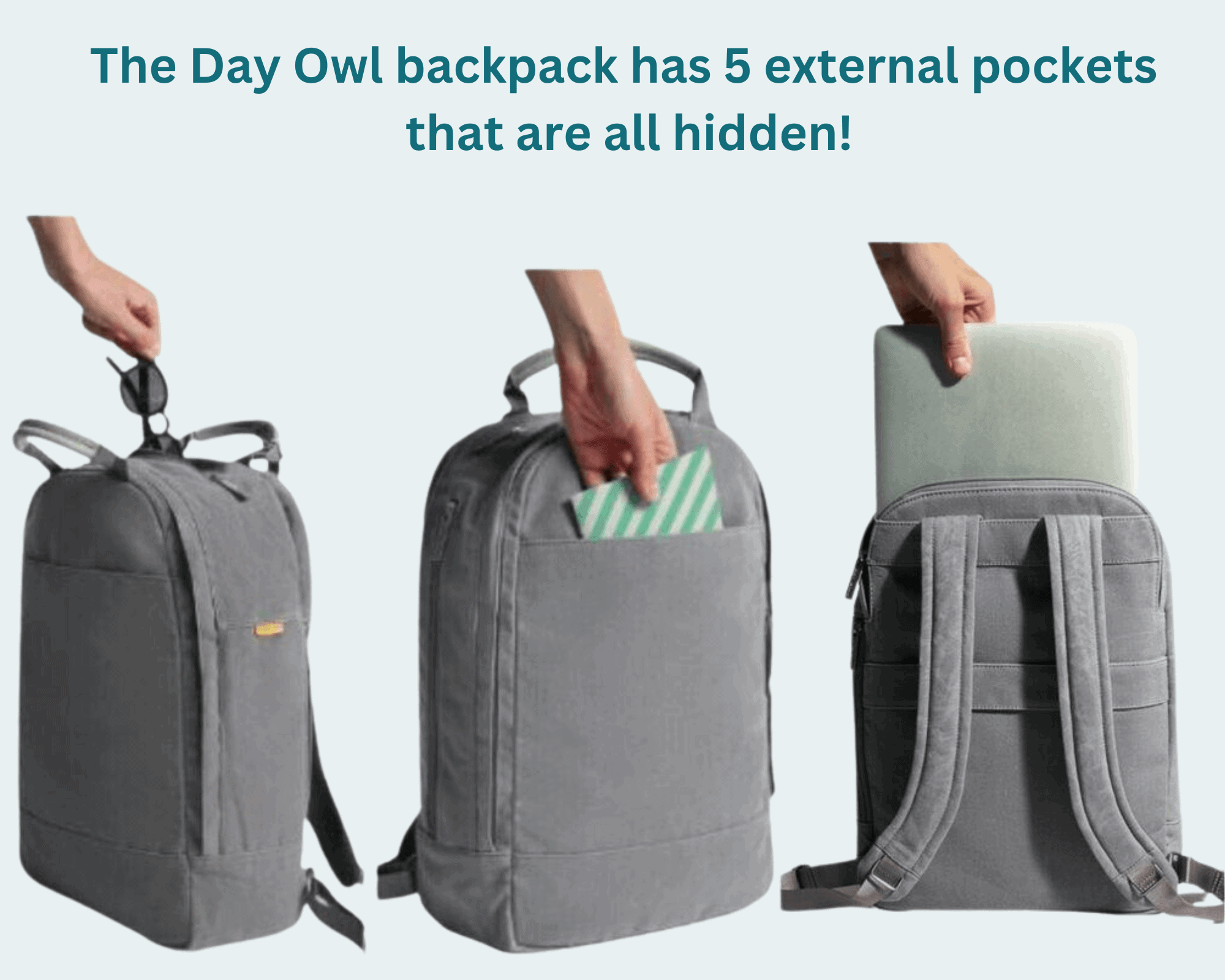 14 Backpacks With Hidden Pockets To Keep Your Things Safe From