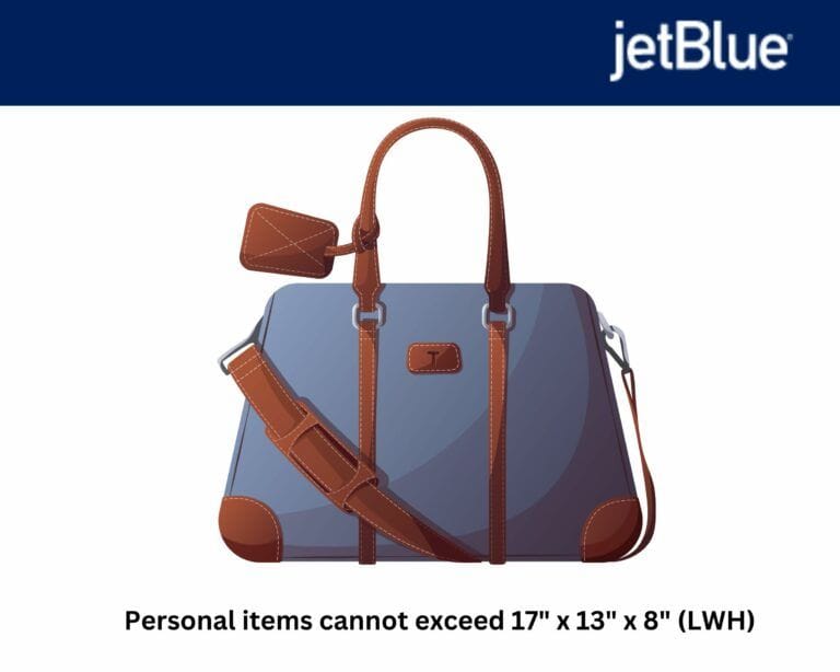 Personal Blue Basic Bag Example Can I Bring A Duffel Bag As A Personal Item? Everything You Need To ...
